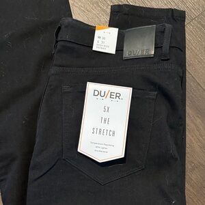 DUER Women's Black Skinny Jeans